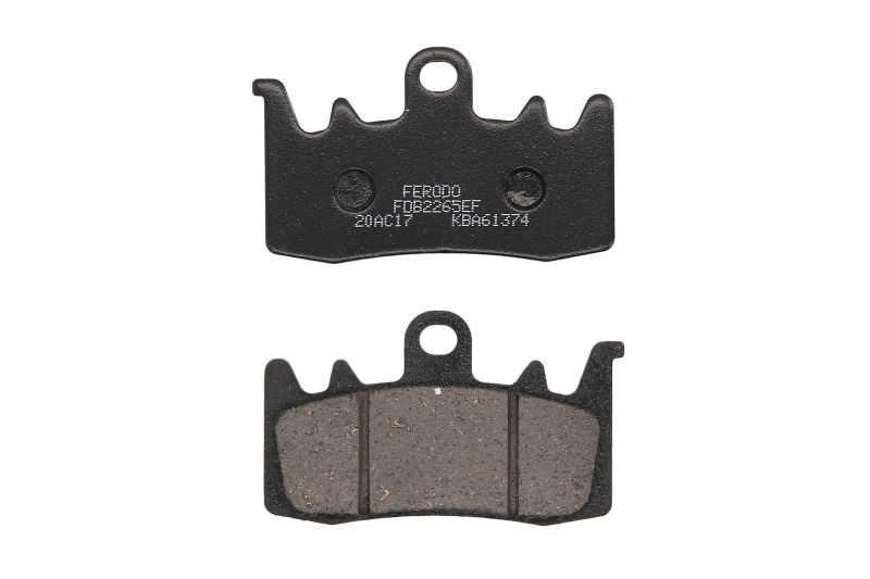 Set plăcuţe frână faţă/spate FERODO (FDB2265EF)