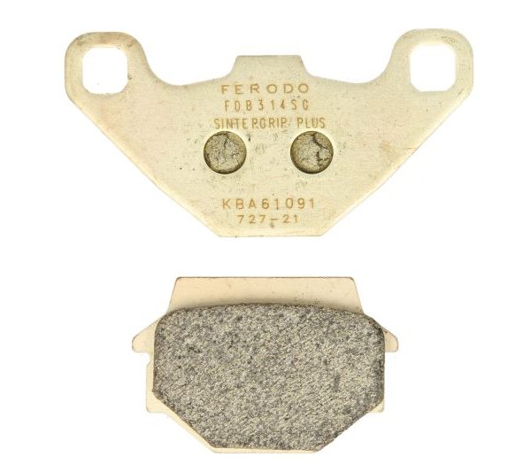 Set plăcuţe frână spate FERODO (FDB314SG)