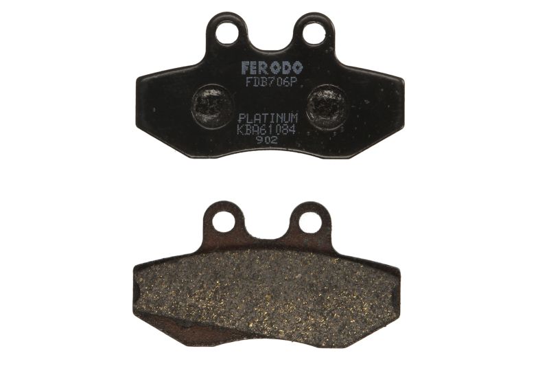 Set plăcuţe frână spate FERODO (FDB706P)