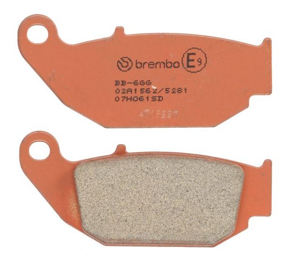 Set plăcuţe frână faţă/spate BREMBO (07HO61SD)