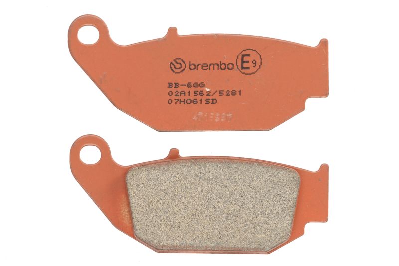 Set plăcuţe frână faţă/spate BREMBO (07HO61SD)