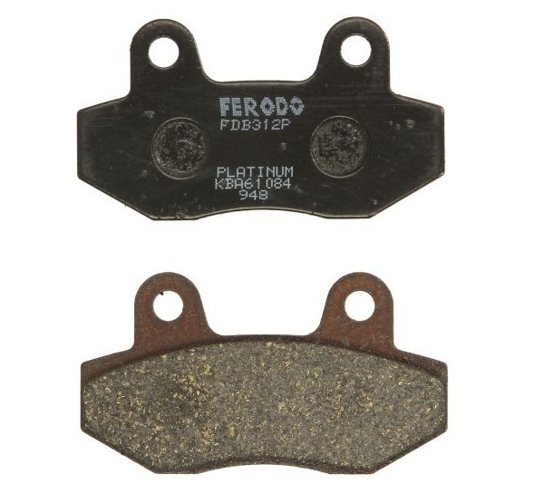 Set plăcuţe frână faţă/spate FERODO (FDB312P)