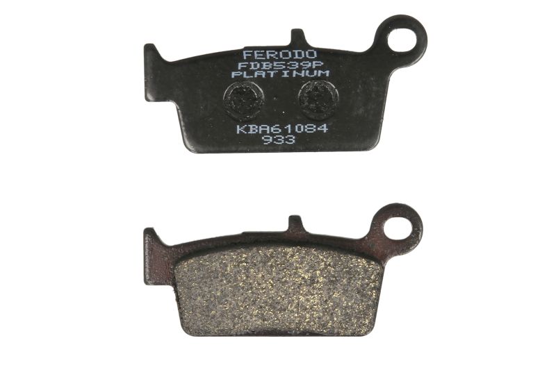 Set plăcuţe frână faţă/spate FERODO (FDB539P)