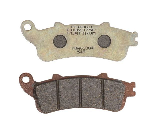 Set plăcuţe frână faţă/spate FERODO (FDB2075P)