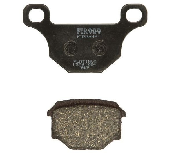 Set plăcuţe frână faţă/spate FERODO (FDB384P)