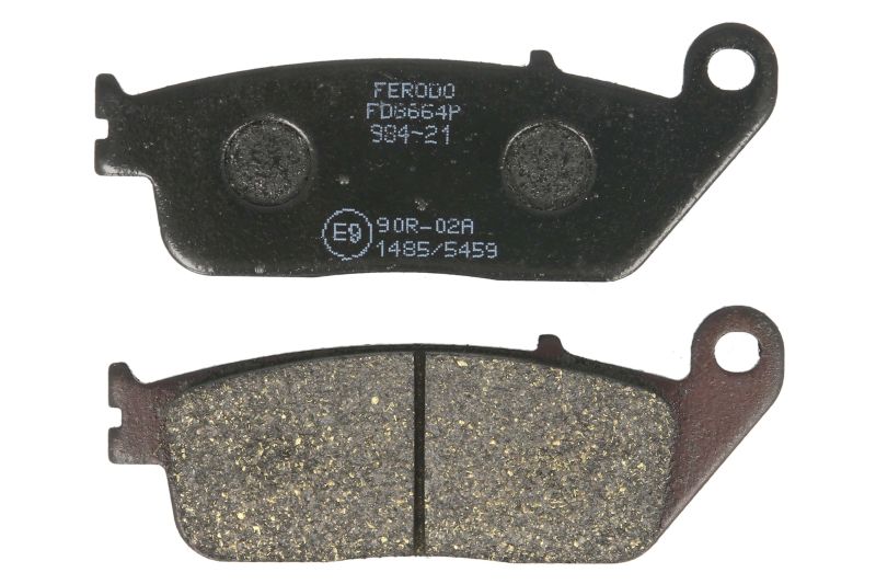 Set plăcuţe frână faţă/spate FERODO (FDB664P)