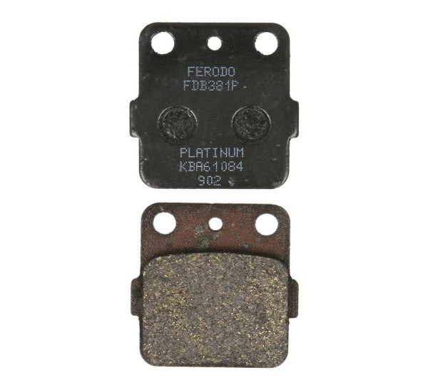 Set plăcuţe frână spate FERODO (FDB381P)