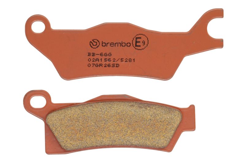 Set plăcuţe frână faţă/spate BREMBO (07GR26SD)