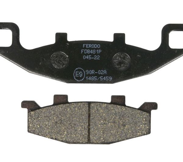 Set plăcuţe frână faţă/spate FERODO (FDB481P)