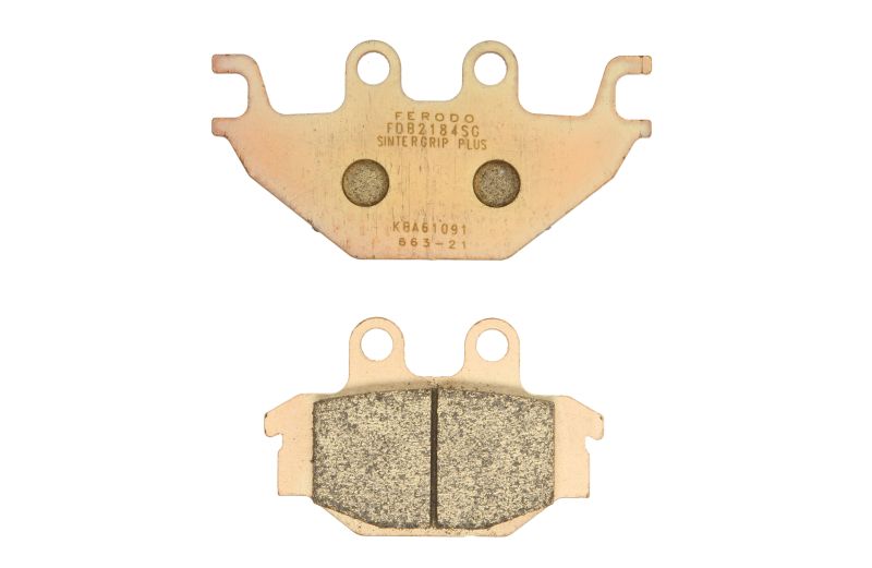 Set plăcuţe frână faţă/spate FERODO (FDB2184SG)