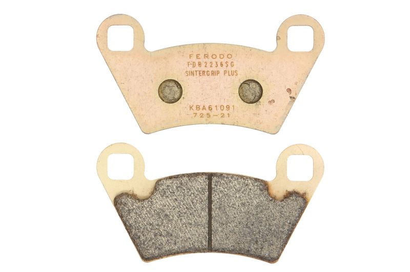 Set plăcuţe frână faţă/spate FERODO (FDB2236SG)