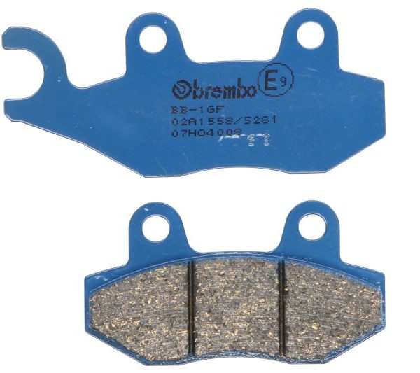Set plăcuţe frână faţă/spate BREMBO (07HO4008)