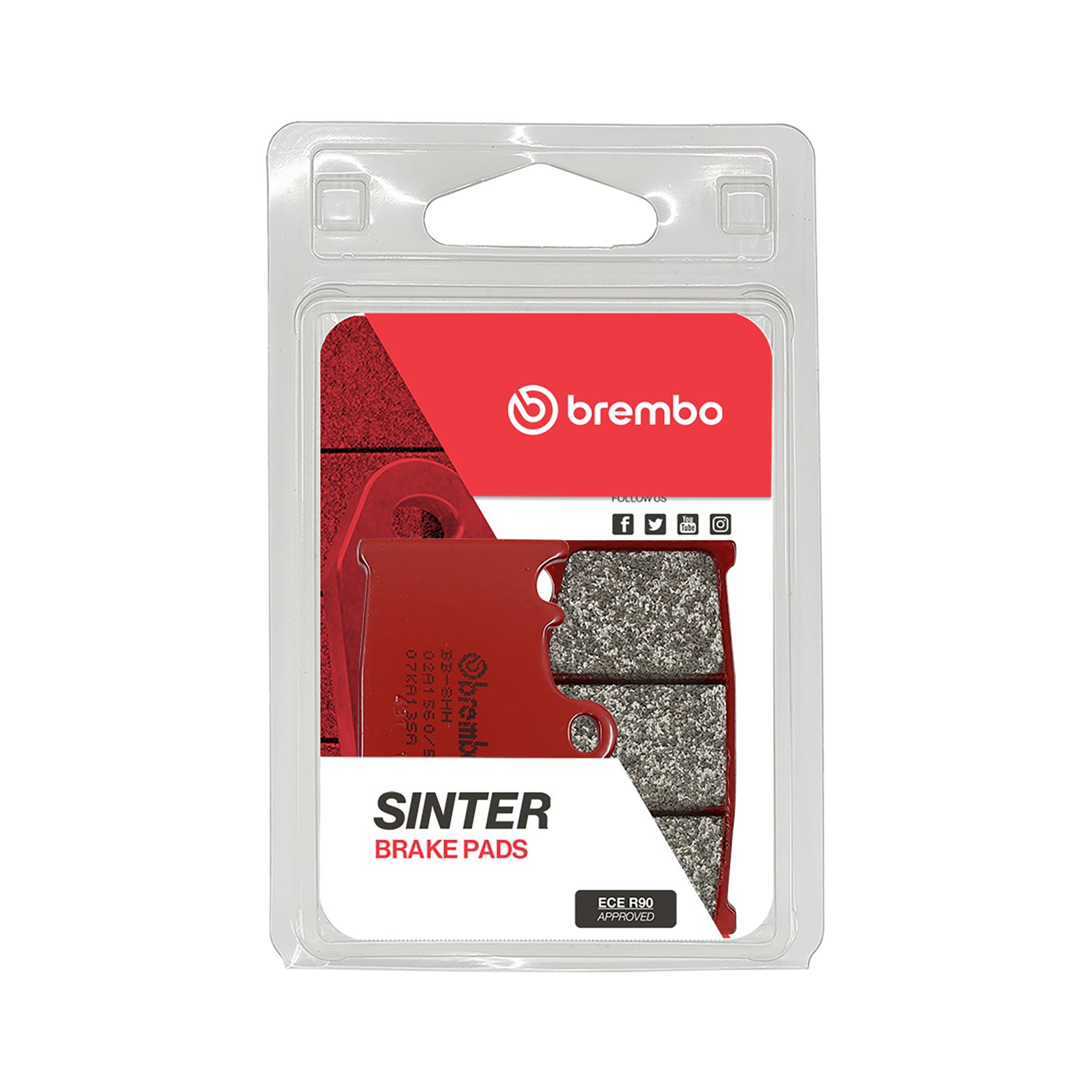 Set plăcuţe frână faţă BREMBO (07KA13SA) - imagine 2
