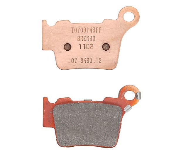 Set plăcuţe frână spate BREMBO (07BB275A)