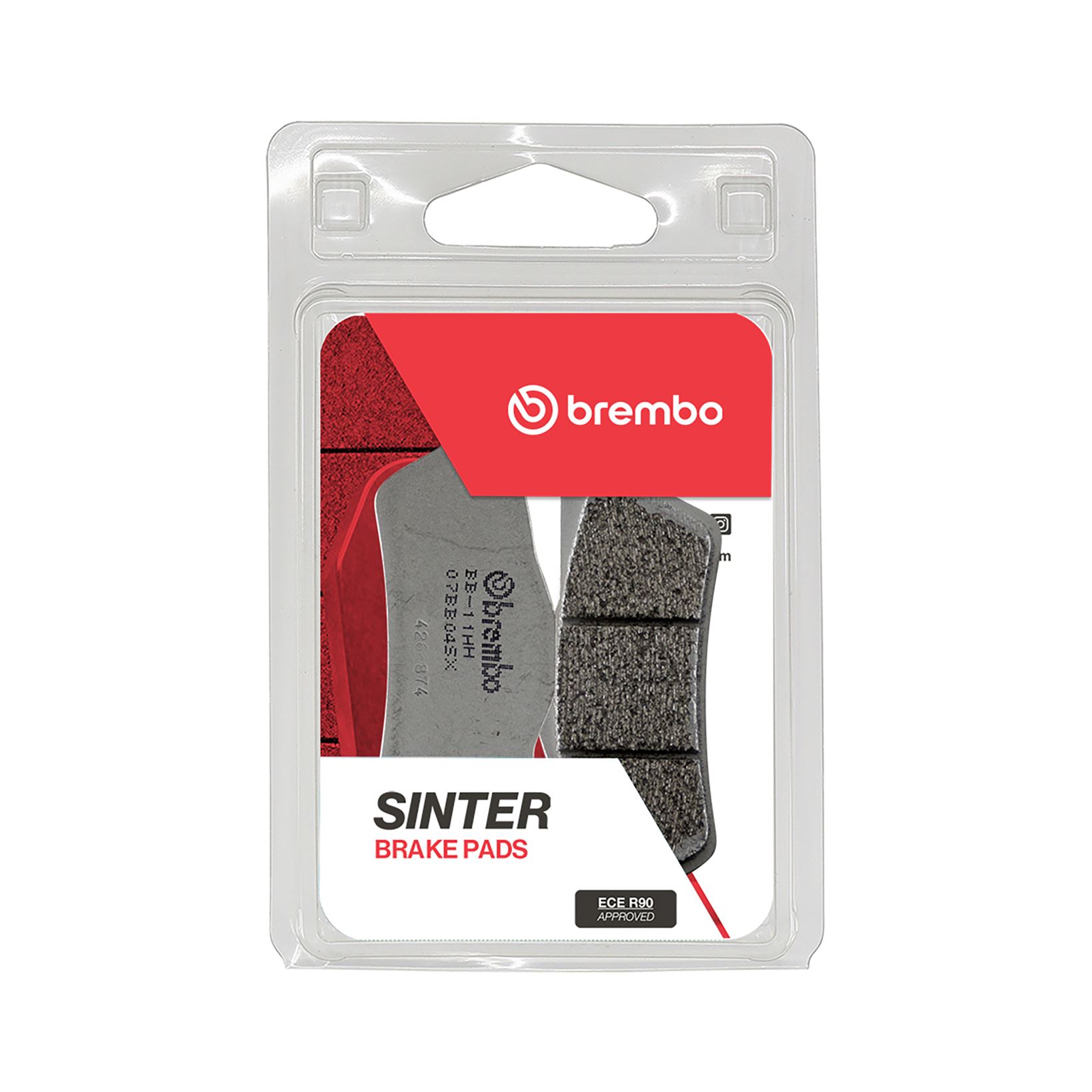 Set plăcuţe frână faţă/spate BREMBO (07BB04SX) - imagine 2