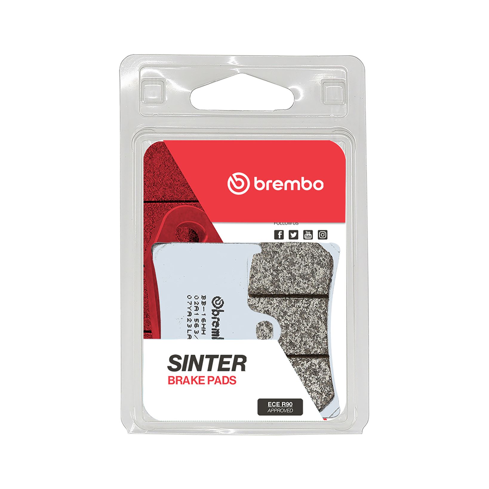 Set plăcuţe frână faţă BREMBO (07YA23LA) - imagine 2