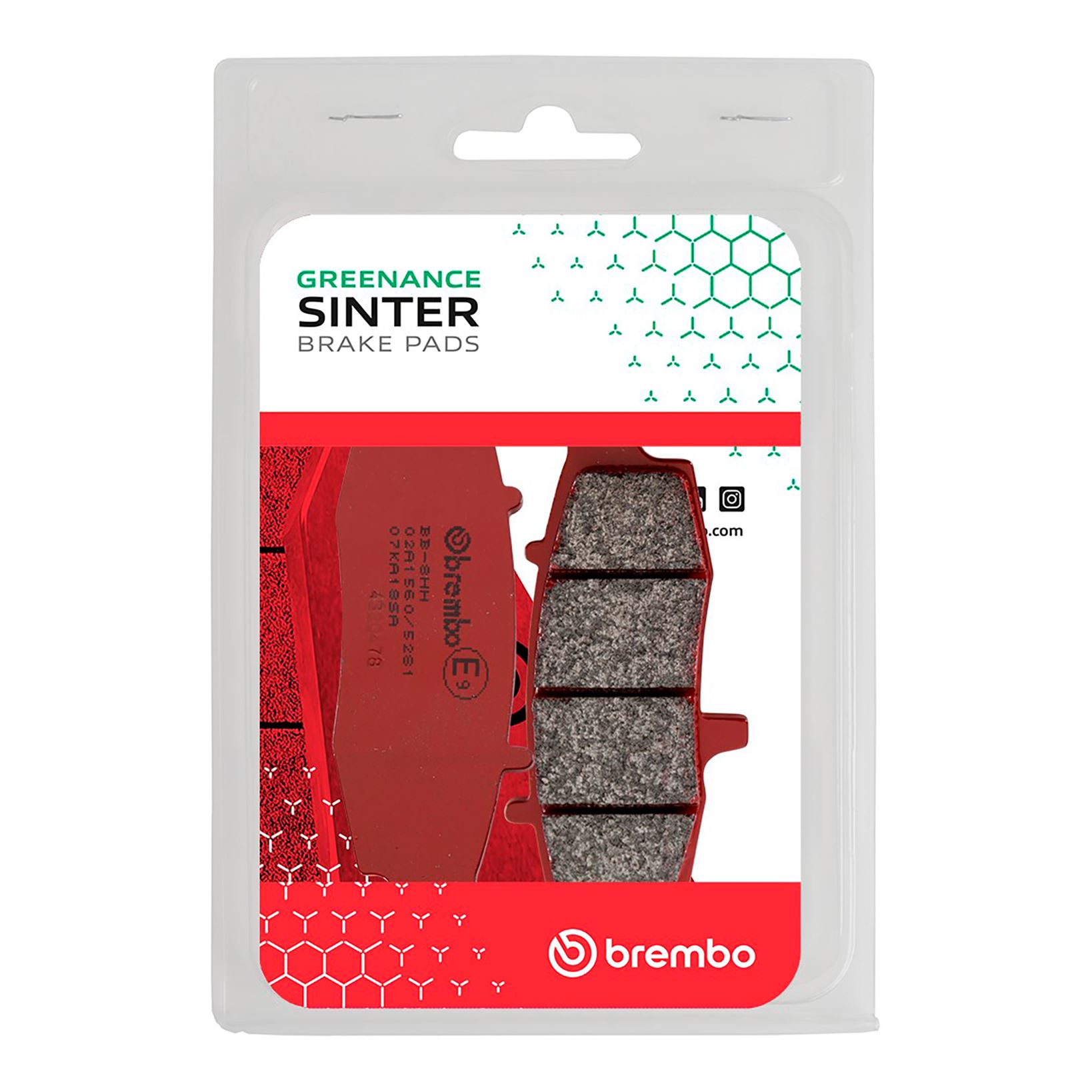 Set plăcuţe frână faţă BREMBO (07KA18SA) - imagine 2