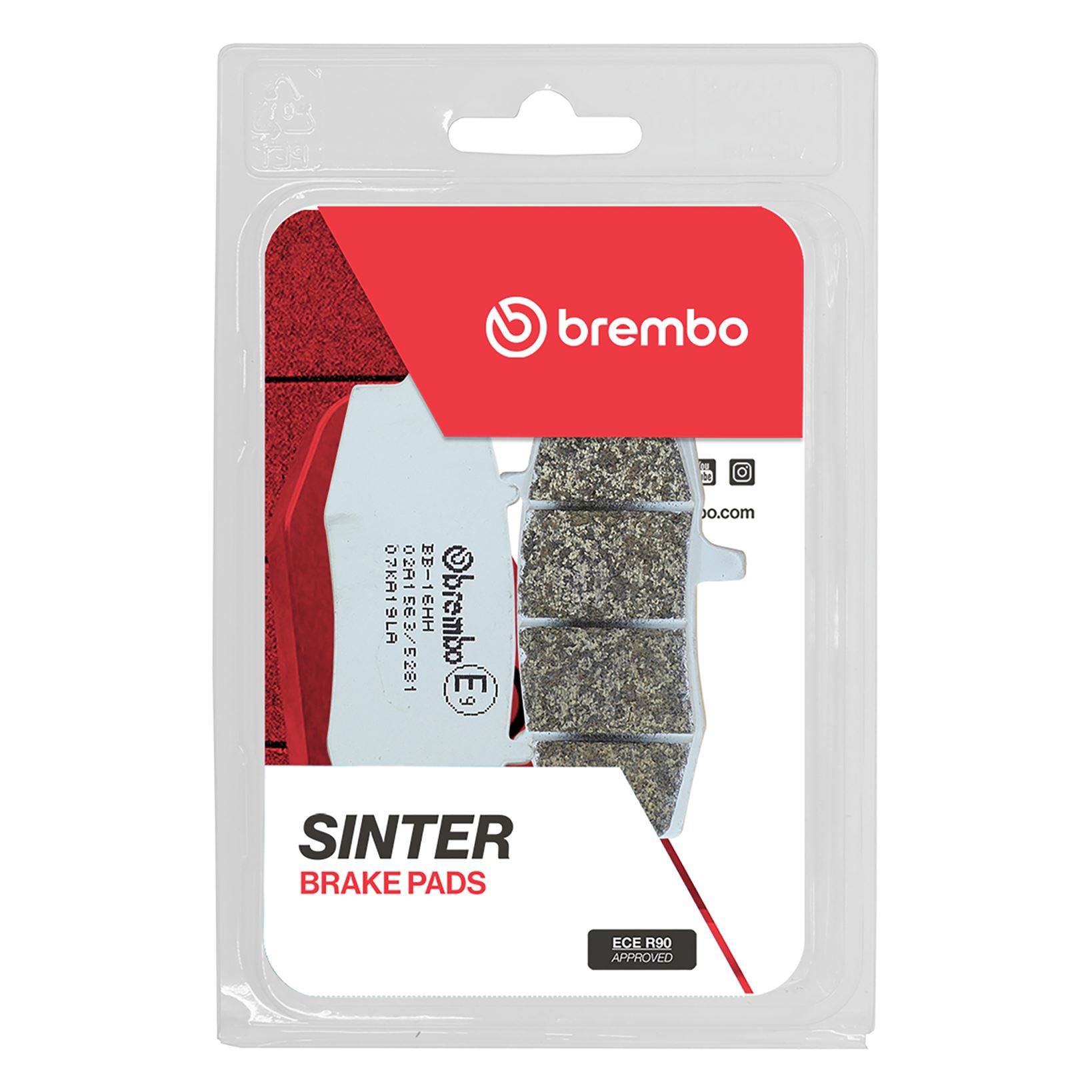 Set plăcuţe frână faţă BREMBO (07KA19LA) - imagine 3