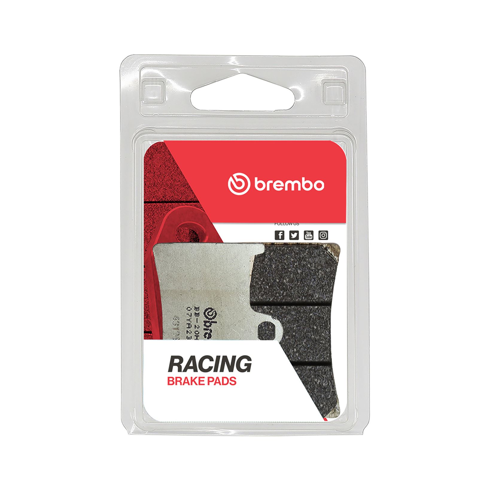 Set plăcuţe frână faţă BREMBO (07YA23RC) - imagine 2