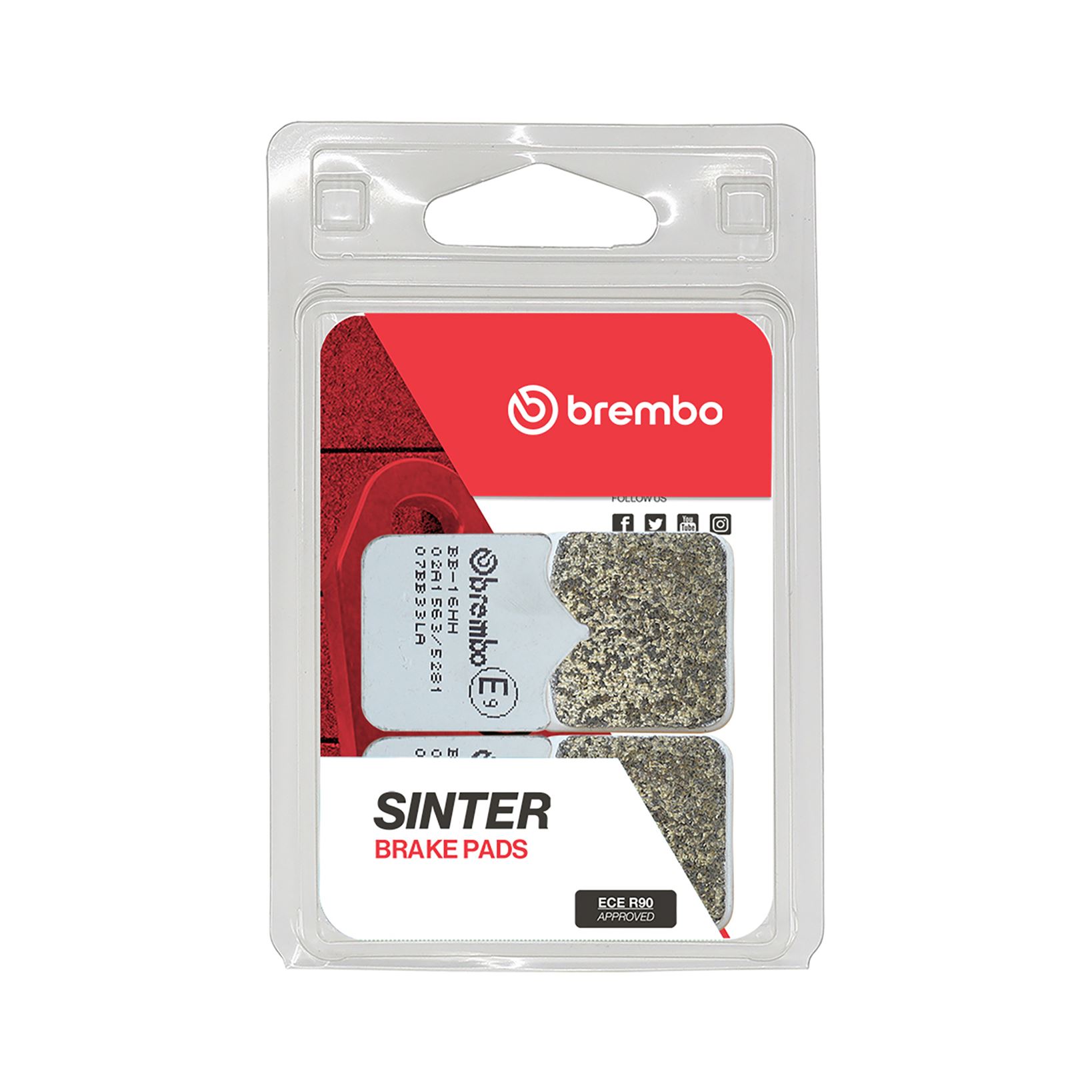 Set plăcuţe frână faţă BREMBO (07BB33LA) - imagine 2