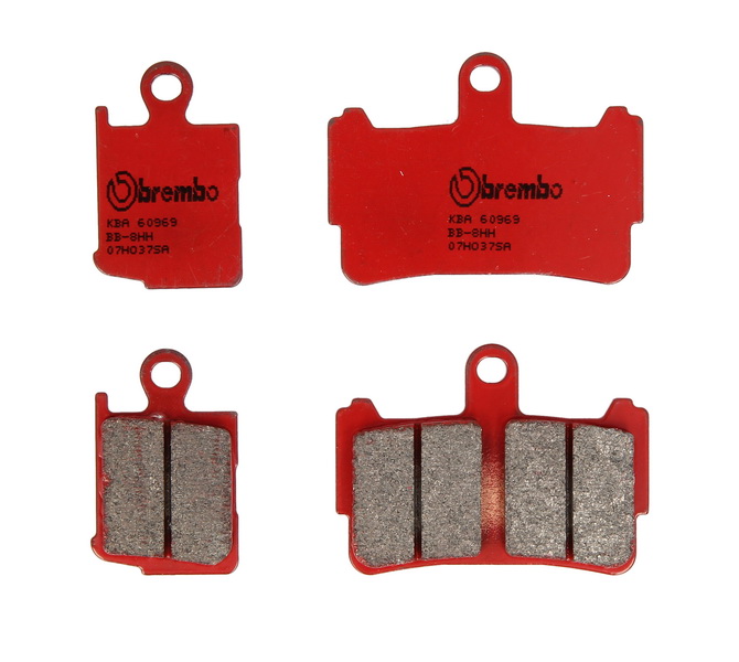 Set plăcuţe frână faţă BREMBO (07HO37SA)