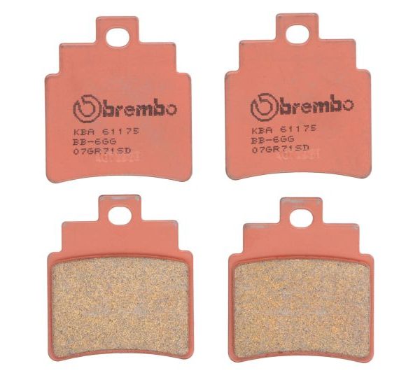 Set plăcuţe frână spate BREMBO (07GR71SD)