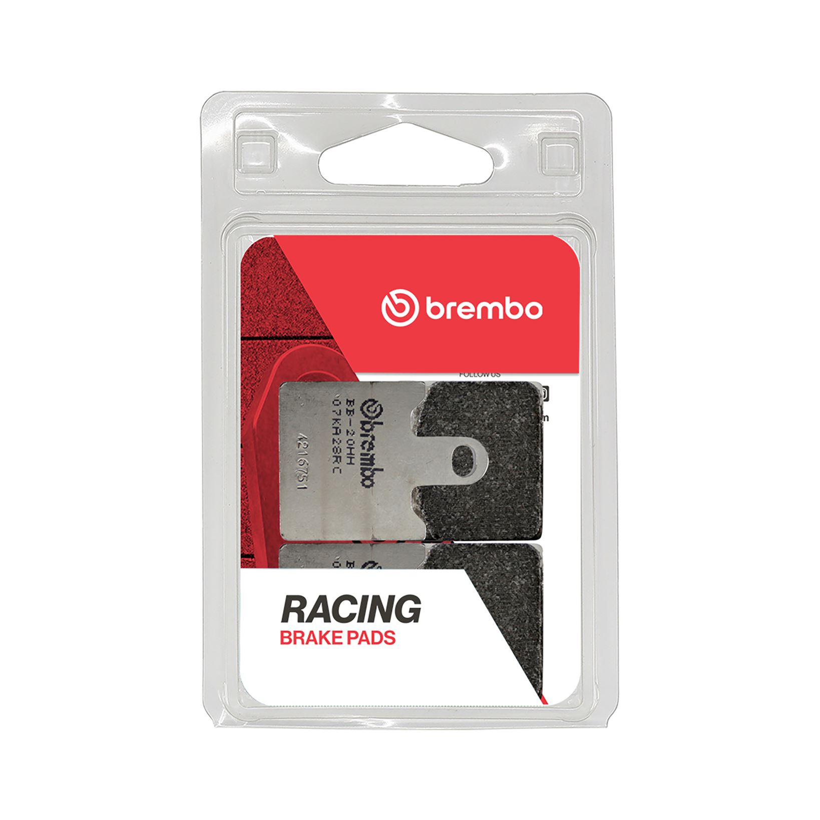 Set plăcuţe frână faţă BREMBO (07KA28RC) - imagine 2